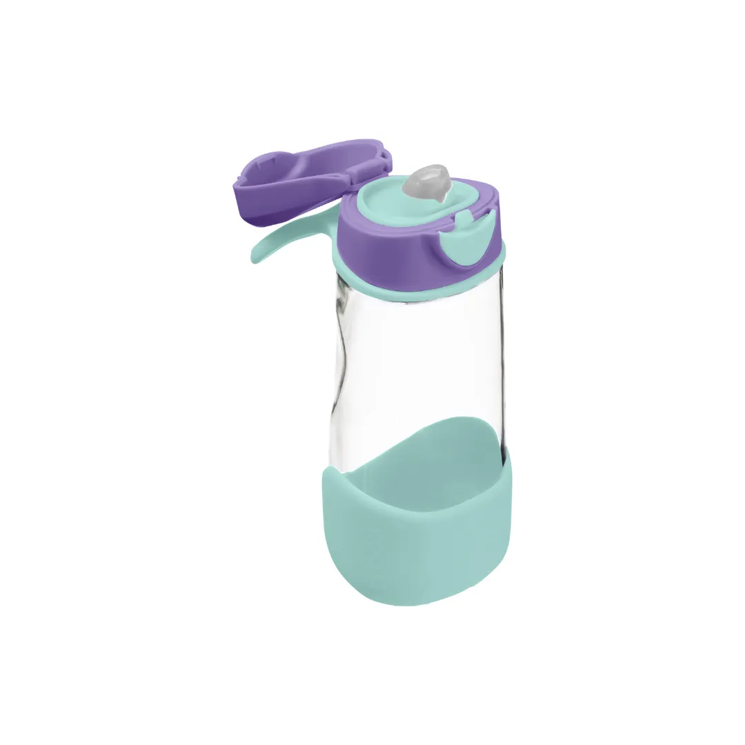 b.box Tritan Sport Spout Drink Bottle 450ml Lilac Pop