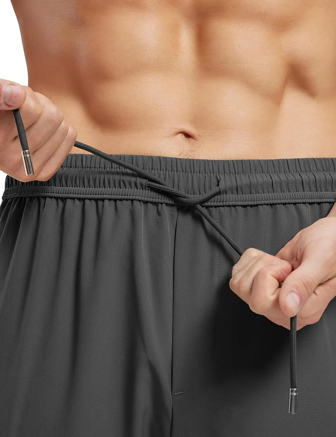 BGOWATU Men's Sweatpants Zipper Pockets Lightweight Exercise Pants Running Workout Sports