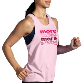 Brooks | Distance Tank 2.0 | Women's | Quartz/More Miles