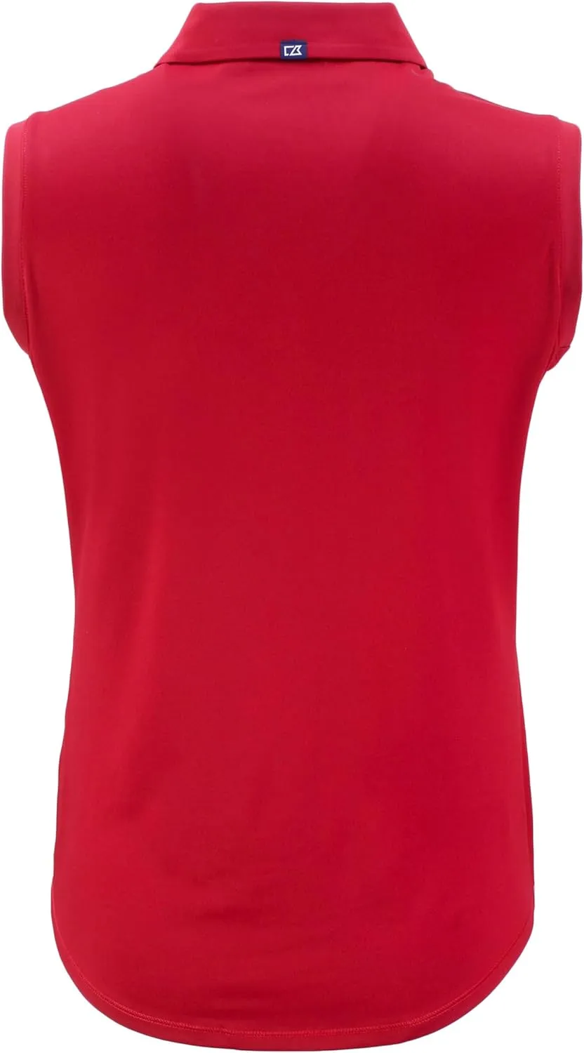 Cutter & Buck Forge Eco Stretch Recycled Womens Sleeveless Polo