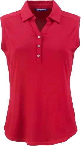 Cutter & Buck Forge Eco Stretch Recycled Womens Sleeveless Polo