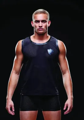 Envy Mens Wear – Athletic Tank Top Black