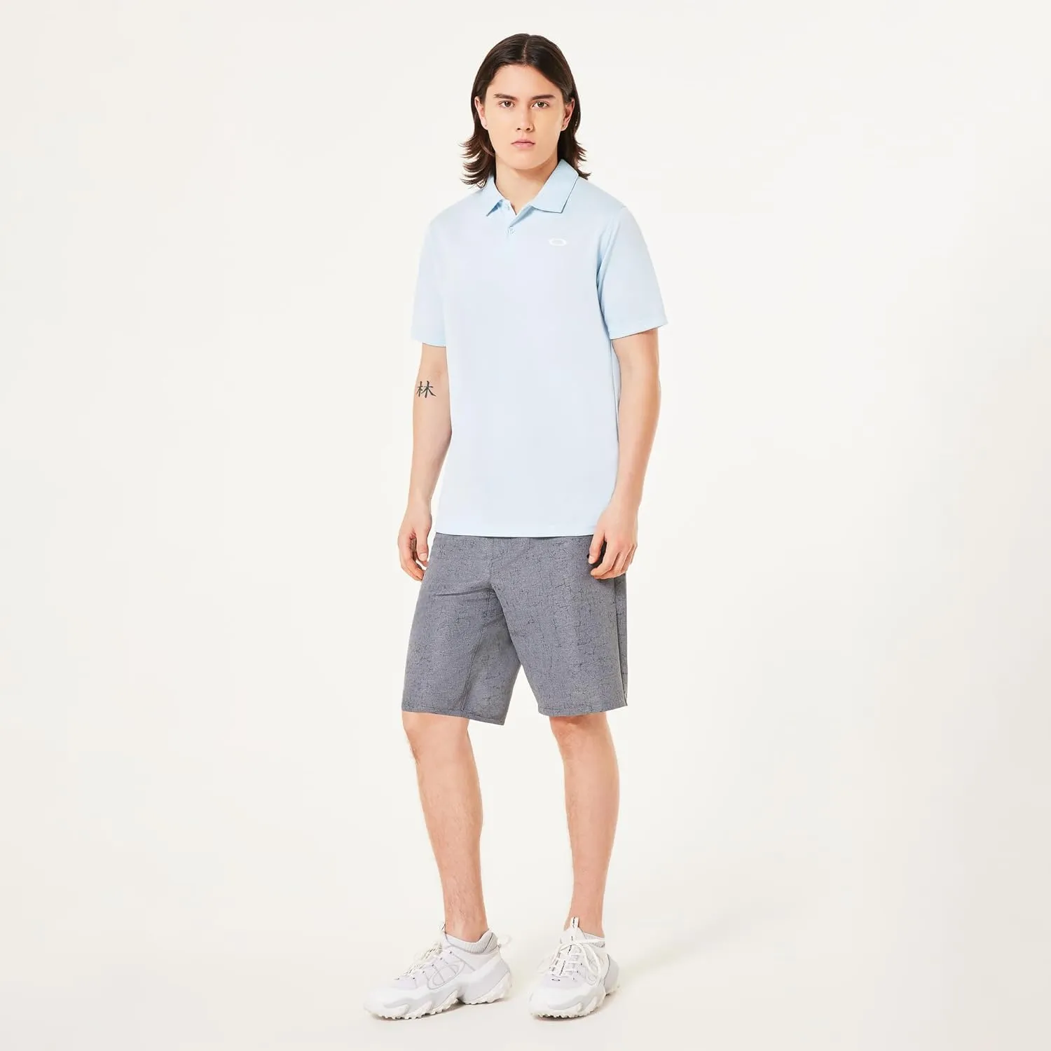 Oakley Men's Icon Thermonuclear Protect Recycled Polo Shirt