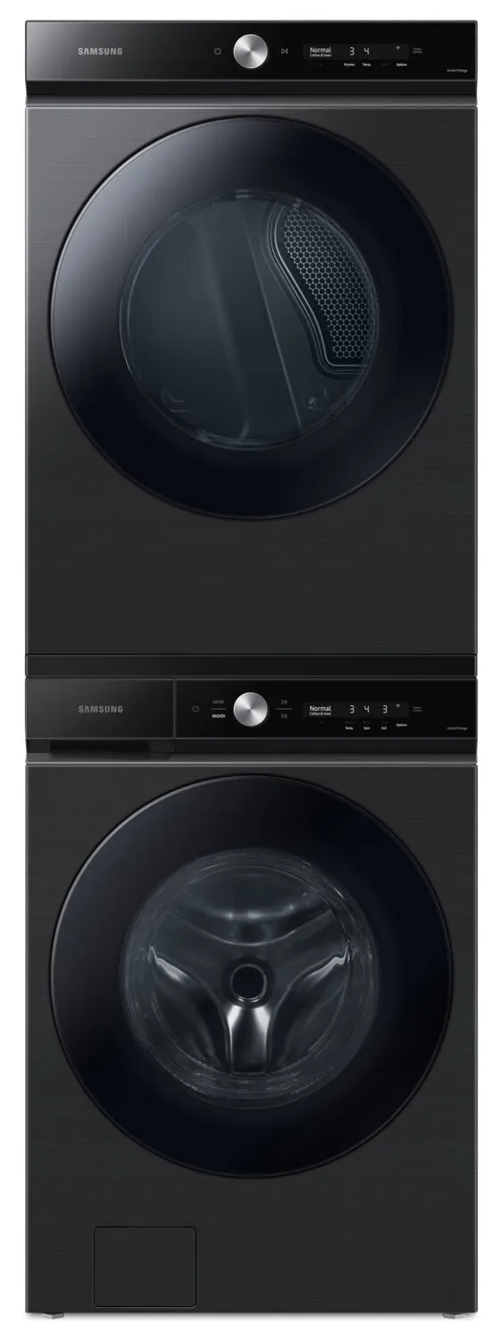 Samsung Bespoke 6.1 Cu. Ft. Front-Load Washer and 7.6 Cu. Ft. Electric Dryer - WF53BB8700AVUS /DVE53BB8700VAC