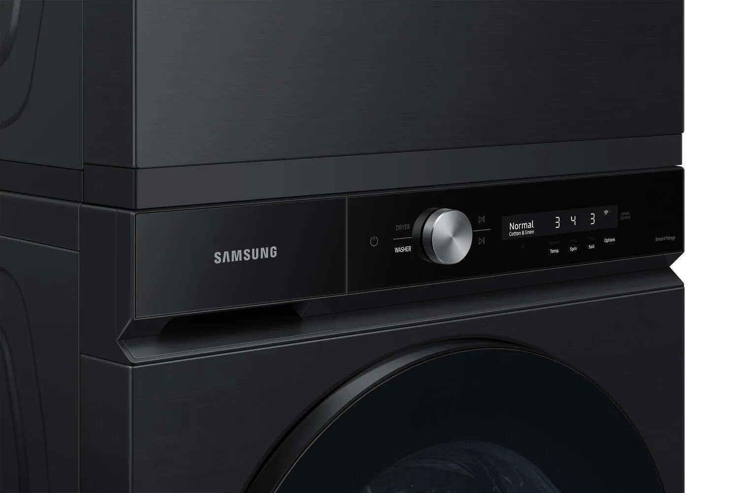 Samsung Bespoke 6.1 Cu. Ft. Front-Load Washer and 7.6 Cu. Ft. Electric Dryer - WF53BB8700AVUS /DVE53BB8700VAC