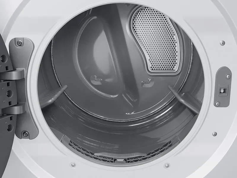 Samsung WH46DBH100EW Bespoke 4.6 cu. ft. AI Laundry Hub™ Large Capacity Single Unit Washer with Steam Wash and 7.6 cu. ft. Electric Dryer in White