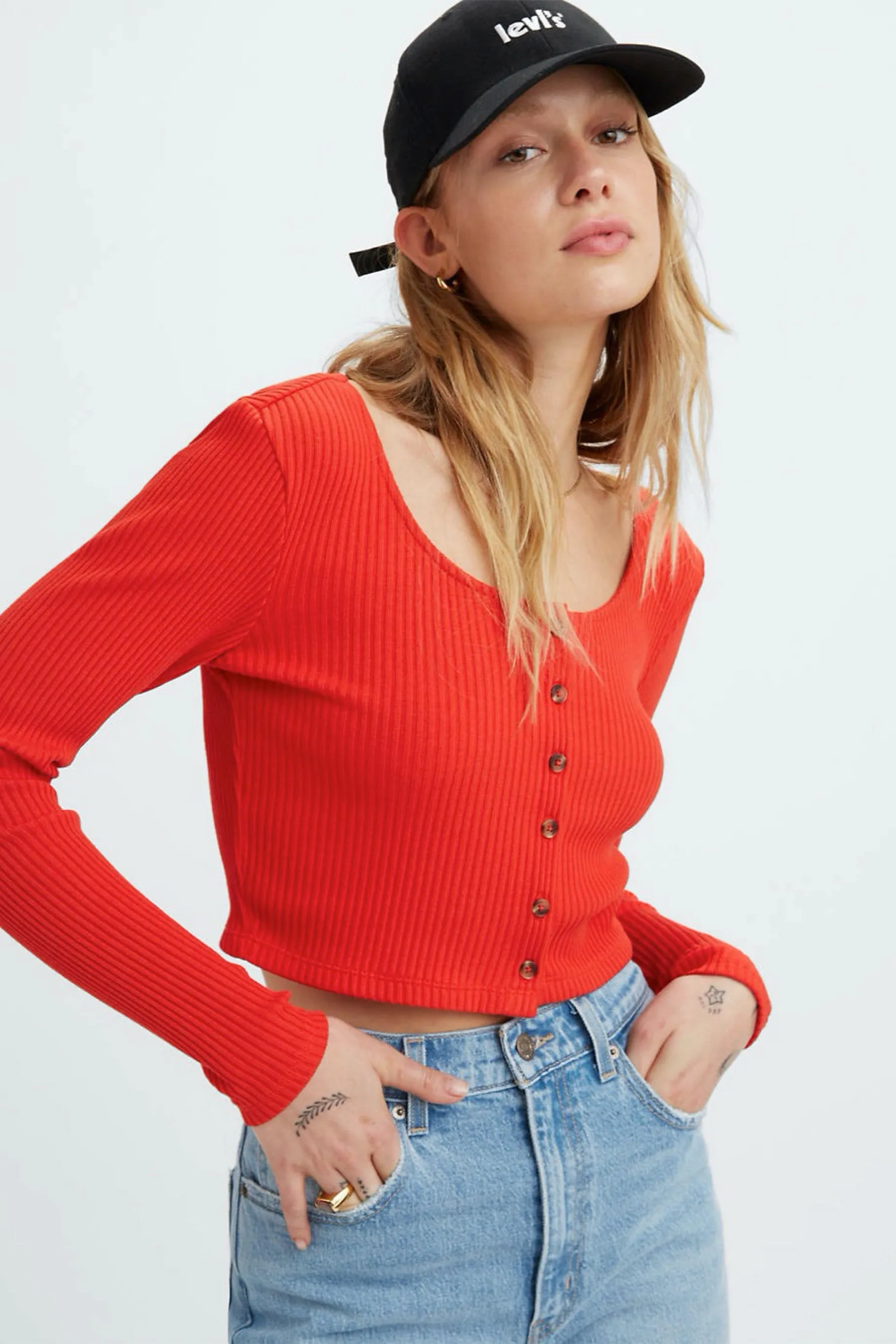 Valiant Poppy Rach Top