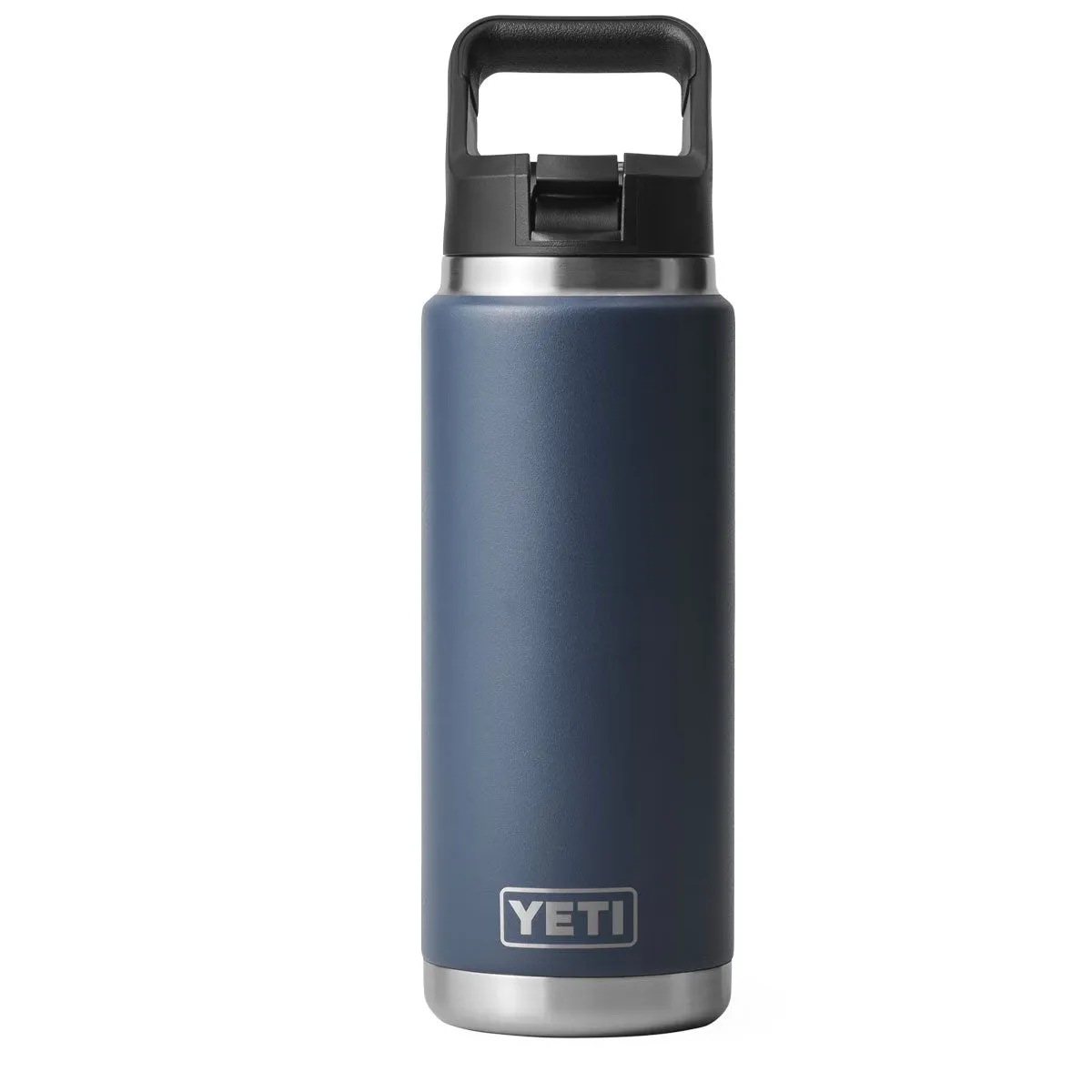YETI Rambler 26 oz. Bottle With Straw Cap, Navy