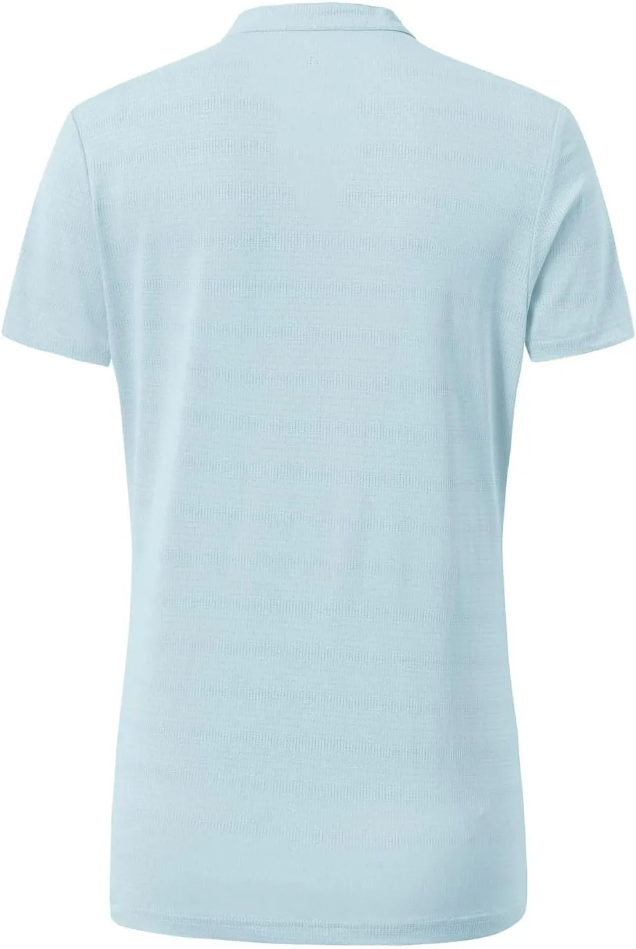 YSENTO Women's Dry Fit Golf Polo Shirts Tops Short Sleeve V Neck Collarless Apparel Shirts Clothes
